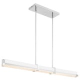 Theodore 41W LED Island 4.25 Inch Tall and 48 Inch Wide by Quoizel - PCTED148