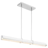 Theodore 41W LED Island 4.25 Inch Tall and 48 Inch Wide by Quoizel - PCTED148