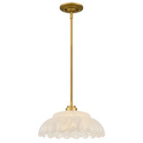 Whitecap 1 Light Pendant 7.5 Inch Tall and 14 Inch Wide by Quoizel - WHP1814
