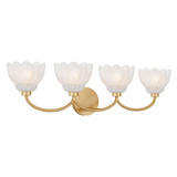 Whitecap 15W 4 LED Bath Vanity 8.5 Inch Tall and 31 Inch Wide by Quoizel - WHP8631