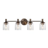 Swirl 4 Light Vanity Light by Maxim - 21354CR