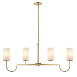 Town And Country 4 Light Oversized Linear Pendant by Maxim - 32004