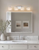 Alabaster Rocks Era 4 Light Oval Vanity Light by Justice Design - ALR-8444-30