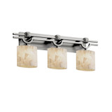 Alabaster Rocks Argyle 3 Light Vanity Light 29 Inch Wide by Justice Design - ALR-8503-30