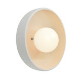 Ambiance 5W 1 LED Flush Coupe ADA Wall Sconce 3.75 X 10 by Justice Design - CER-3050