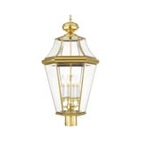 Georgetown 4 Light Outdoor Post Top Lantern 16 x 29 Inches by Livex  - 2368