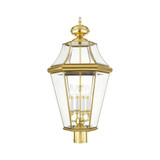 Georgetown 4 Light Outdoor Post Top Lantern 16 x 29 Inches by Livex - 2368