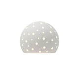 Perforated Globe 1 Light ADA Wall Sconce 8 X 10 Inch Wide by Justice Design - CER-5797
