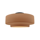 Radiance 1 Light Tier Semi Flush Mount 7.25 X 14.5 Wide by Justice Design - CER-6363