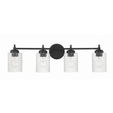 Claire 4 Light Bath Vanity 8.75 Inch Tall and 29.63 Inch Wide by Craftmade - 60504