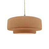 Radiance 1 Light Tier Pendant 5.25 Inch X 14.5 Inch Wide by Justice Design - CER-6543