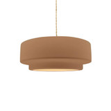 Radiance 1 Light Tier Pendant 5 Inch Tall X 12 Inch Wide by Justice Design - CER-6540