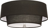 Decker 2 Light 17 Inch Wide Shade Flush Mount by Robert Abbey - RB14FM