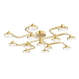 Meander 13 Light Oversized Chandelier by Hudson Valley - 6343