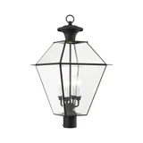 Westover 4 Light Outdoor Post Top Lantern 15 x 27.5 Inches by Livex - 2388