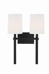 Bromley 2 Light Candle Style Wall Sconce by Crystorama - BRO-452