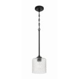 Claire 1 Light Mini Pendant 21.75 Inch Tall and 6.5 Inch Wide by Craftmade - 60591