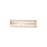 Clouds Contour 1 Light Linear Vanity Light 21 Inch Wide by Justice Design - CLD-8621