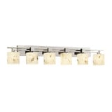 Lumenaria Aero 6 Light Oval Shade Vanity Light by Justice Design - FAL-8706-30