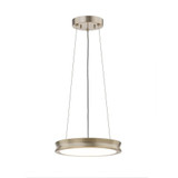 Fusion 33W 1 LED Pendant 3 Inch Tall and 12.5 Inch Wide by Justice Design - FSN-4191