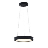 Fusion 33W 1 LED Pendant 3 Inch Tall and 12.5 Inch Wide by Justice Design - FSN-4191