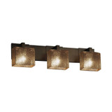 Fusion Modular 3 Light Mror Glass Vanity Light by Justice Design - FSN-8923-55-MROR