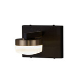 Fusion 4.5W 1 LED Wall Sconce 4.5 Inch Tall X 6 Inch Wide by Justice Design - FSN-8991