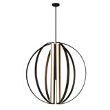 Liv 7 Light Oversized Chandelier by Justice Design - NSH-4304