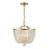 Spokeshave Way 4 Light Small Chandelier by Bailey Street Home - 49-BEL-1033819