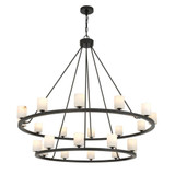 Aragon 3.5W 22 LED Chandelier 41.75 Inch and 46.75 Inch Wide by Crystorama - ARA-10268-ST