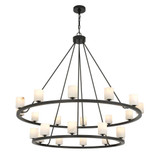 Aragon 3.5W 22 LED Chandelier 41.75 Inch and 46.75 Inch Wide by Crystorama - ARA-10268-ST