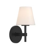 Colton 1 Light Wall Sconce 11.5 Inch Tall and 6 Inch Wide by Crystorama - COL-201