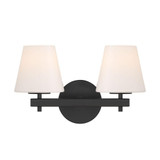 Colton 2 Light Wall Sconce 10 Inch Tall and 16 Inch Wide by Crystorama - COL-202