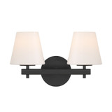 Colton 2 Light Wall Sconce 10 Inch Tall and 16 Inch Wide by Crystorama - COL-202