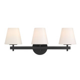 Colton 3 Light Bath Vanity 10 Inch Tall and 24.5 Inch Wide by Crystorama - COL-203