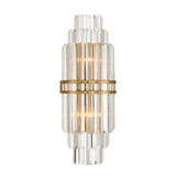Hayes 2 Light Wall Sconce 20 Inch Tall and 7.5 Inch Wide by Crystorama - HAY-1411