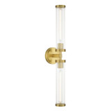 Jarvis 4W 2 LED Wall Sconce 5 Inch Tall and 29 Inch Wide by Crystorama - JAR-2302