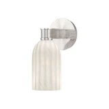 Lotus 1 Light Wall Sconce 11 Inch Tall and 5 Inch Wide by Crystorama - LOT-711