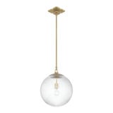 Orly 1 Light Pendant 17 Inch Tall and 14 Inch Wide by Crystorama - ORY-1007