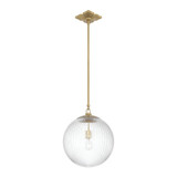 Orly 1 Light Pendant 17 Inch Tall and 14 Inch Wide by Crystorama - ORY-1007