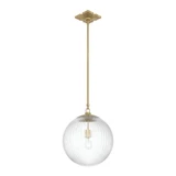Orly 1 Light Pendant 17 Inch Tall and 14 Inch Wide by Crystorama - ORY-1007