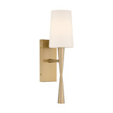Trenton 1 Light Wall Sconce 18.5 Inch Tall and 5 Inch Wide by Crystorama - TRE-221-OP