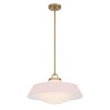 Xander 3 Light Pendant 11.5 Inch Tall and 20 Inch Wide by Crystorama - XAN-8009