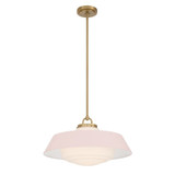 Xander 3 Light Pendant 11.5 Inch Tall and 20 Inch Wide by Crystorama - XAN-8009