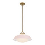 Xander 1 Light Pendant 10 Inch Tall and 16 Inch Wide by Crystorama - XAN-8006
