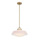 Xander 1 Light Pendant 10 Inch Tall and 16 Inch Wide by Crystorama - XAN-8006