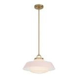 Xander 1 Light Pendant 10 Inch Tall and 16 Inch Wide by Crystorama - XAN-8006