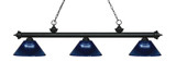 Riviera 3 Light Island/Billiard 14.25 In W by 14.25 In H by Z-Lite - 200-14R