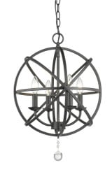 Tull 4 Light Chandelier 16 Inches Wide by 21.13 Inches High by Z-Lite - 458-16