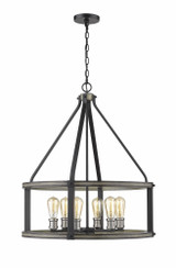Kirkland 6 Light Pendant 26 Inch Wide by 25.75 Inch High by Z-Lite - 472S6